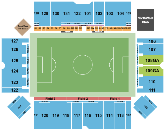 Chase Stadium Inter Miami Seating Chart